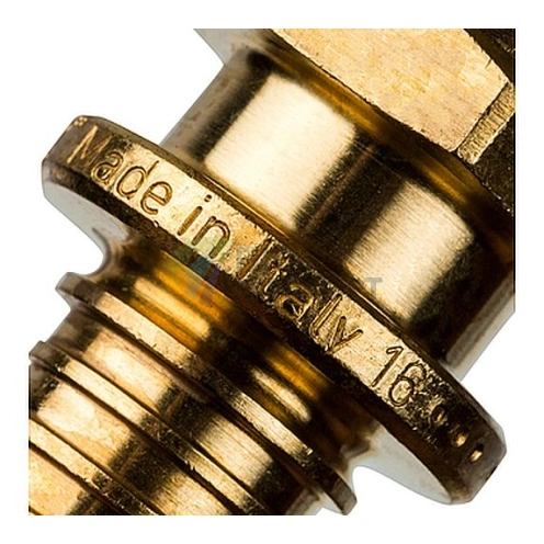 Переходник для труб из сшитого полиэтилена STOUT с наружной резьбой НР 16 x R 1/2 аксиальный - фото 7