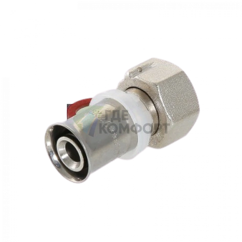 Соединитель пресс с накидной гайкой 16х1/2 Valtec - фото 4