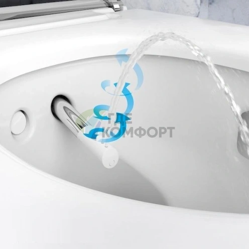 Подвесной унитаз Geberit AquaClean Mera Comfort с системой удаления запахов - фото 5