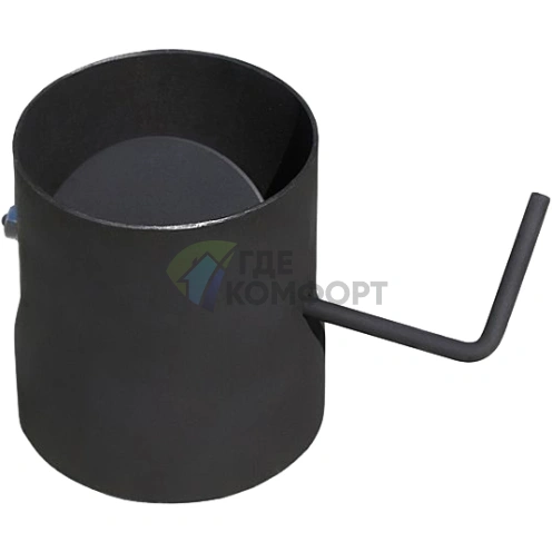 Шибер поворотный Ermak АОТВ d130 фото 1