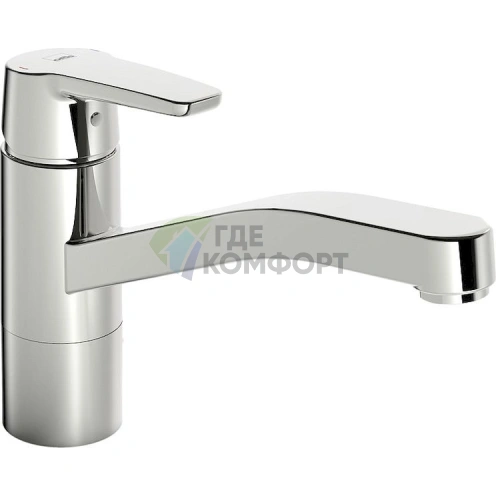 Смеситель Oras Saga 3930F для кухни с выдвижным изливом - фото 1