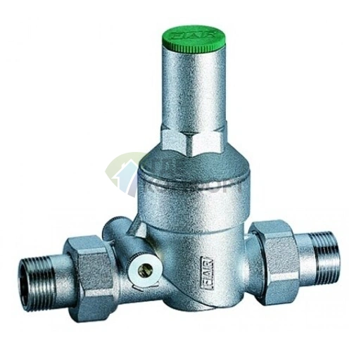 Редуктор давления хром FAR 1/2 наружный-наружный, без манометра FA 2810 12 (ФАР) - фото 1