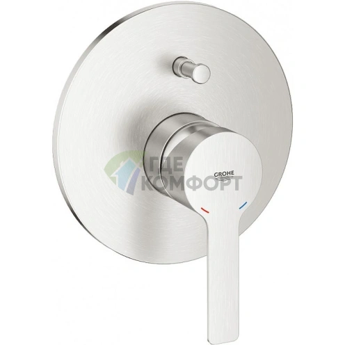 Смеситель Grohe Lineare 19297DC1 для ванны с душем и термостатом - фото 1