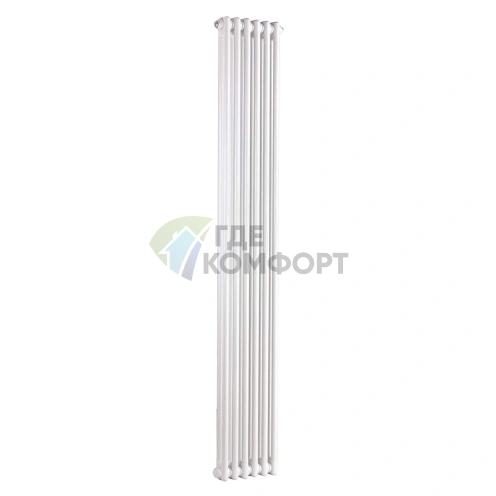 Радиатор стальной трубчатый Purmo Delta Laserline VLO 2180 1800х300 6 секций с нижней подводкой - фото 1