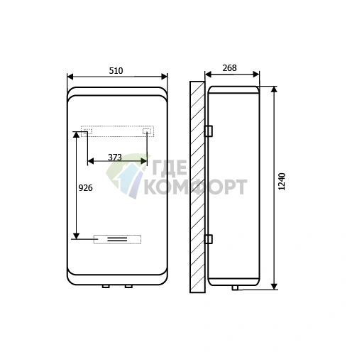 Водонагреватель Thermex Flat Plus Pro IF 100 V (pro) Wi-Fi - фото 9