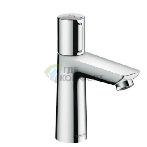 Смеситель для раковины Hansgrohe Talis Select E на 1 отверстие с донным клапаном, хром (71750000) - фото 1