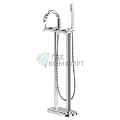 Напольный смеситель Grohe Atrio для ванной — дизайнерское решение - фото 4