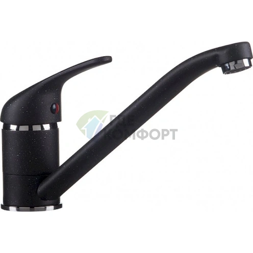 Смеситель для кухни Rossinka Y40-21 черный - фото 1