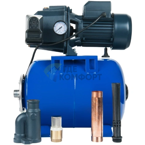 Насосная станция UNIPUMP AUTO DP 750 г/а 24 л - фото 1