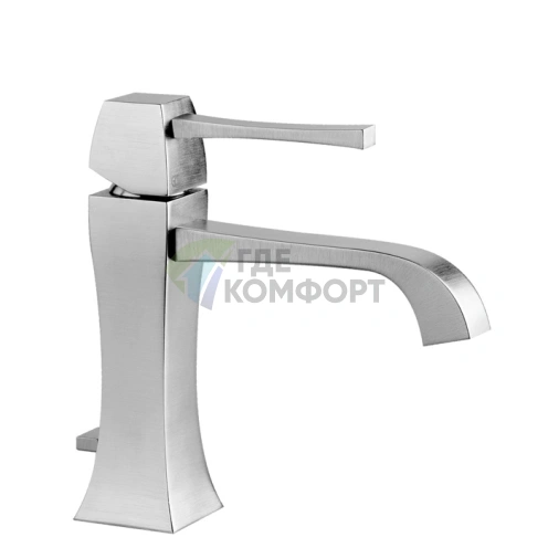 Gessi Mimi — однорычажный смеситель для раковины с донным клапаном в хроме (31101#031) - фото 1