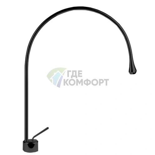 Смеситель для раковины Gessi Goccia на 1 отверстие, черный (33804#299) - фото 1