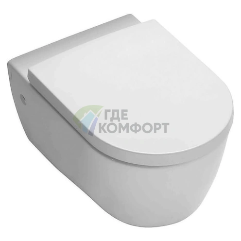 Подвесной унитаз Hatria Fusion: компактность и стиль для вашего санузла - фото 1