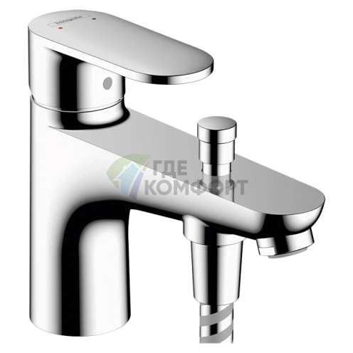 Смеситель Hansgrohe Vernis Blend для установки на борт ванны (71444000) - фото 1