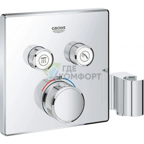 Термостат Grohe Grohtherm SmartControl 29125000 для ванны с интеллектуальным управлением - фото 1