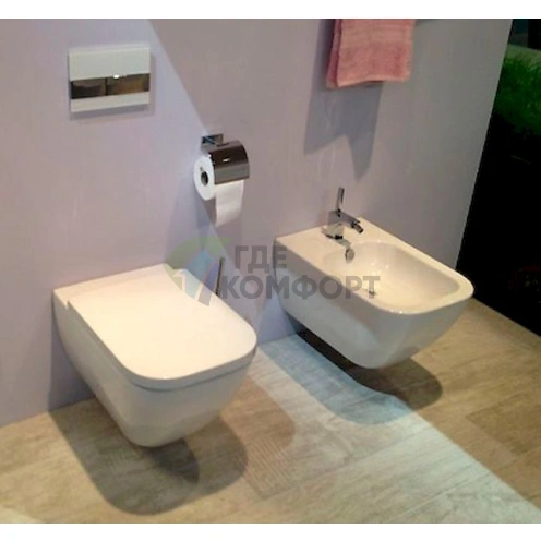Унитаз подвесной Duravit Happy D.2 - фото 4