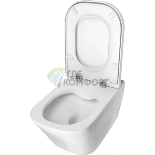 Комплект подвесного унитаза Roca Gap 7893104100 с инсталляцией и кнопкой - фото 3