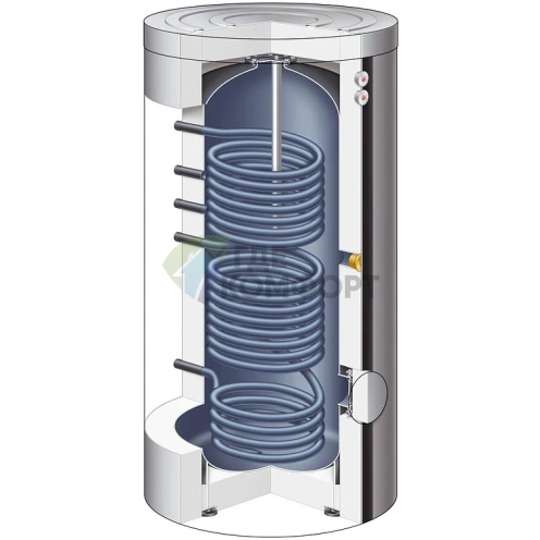 Бойлер косвенного нагрева с двумя теплообменниками Viessmann Vitocell 100-B CVB 400л - фото 2