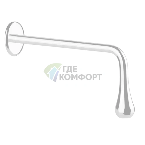 Настенный излив Gessi Goccia с регулируемой длиной 115-300 мм (цвет белый) (33723#279) - фото 1