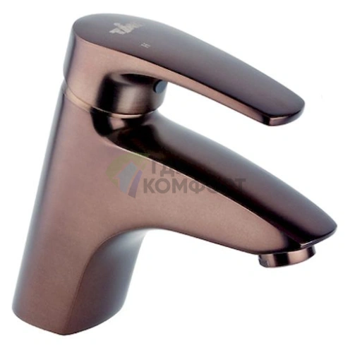 Смеситель для раковины Timo Beverly 0051F Orb с шаровым механизмом и стильным дизайном - фото 1