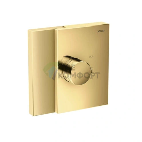 Термостат для душа AX Edge Highflow полированное золото (46740990) - фото 1
