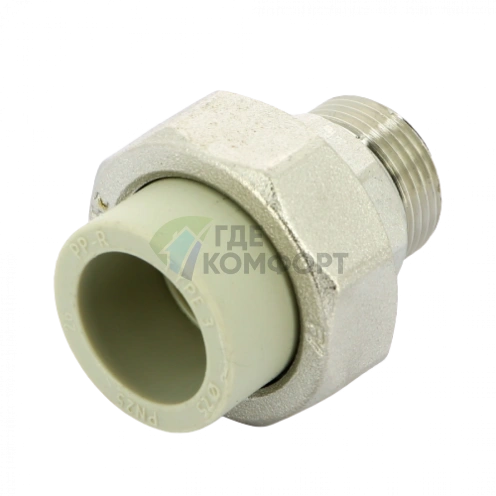 Разъёмное соединение PPR с наружной резьбой 25x3/4 FV-Plast - фото 2