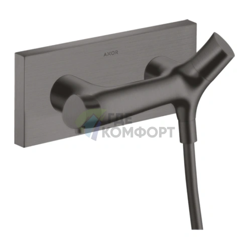 Термостат для душа AX Starck Organic, шлифованный черный хром (12602340) - фото 1