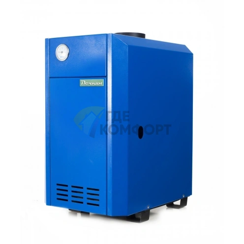 Газовый напольный котел Печкин КСГ-10 с УГ-12 Eurosit-630 TGV-307 - фото 1