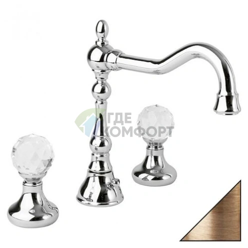 Смеситель для раковины Cezares Atlantis ATLANTIS-BLS2-A-02-Sw хром - фото 1