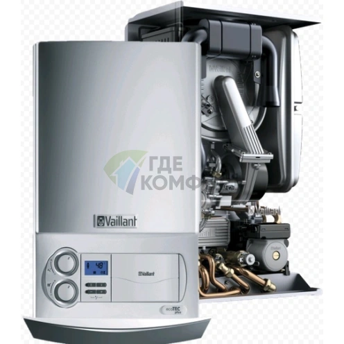 Газовый конденсационный котёл Vaillant ecoTEC plus VU INT IV 166/5-5 H 14-9 кВт фото 2
