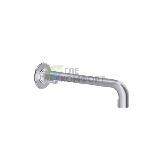 Настенный излив GESSI INCISO 255 мм для скрытого монтажа (цвет Finox Brushed Nickel) (58101#149) - фото 1