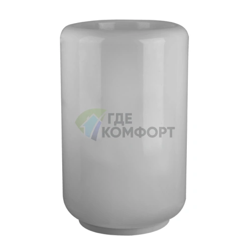 Напольная раковина Gessi Goccia 54 см, белая, со сливом в стену - фото 1