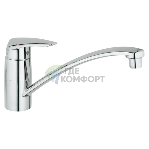 Смеситель для кухни Grohe Eurodisc 33770001 – стиль и функциональность - фото 1