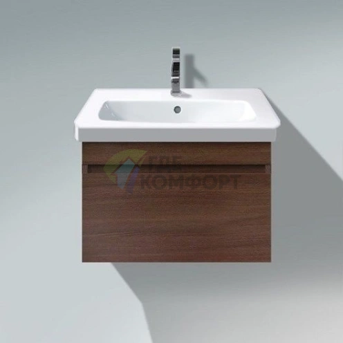 Раковина Duravit DuraStyle без перелива с отверстием под смеситель 650×480 мм белая (2320650041) - фото 3