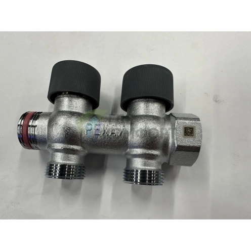 Коллектор REHAU (РЕХАУ - 11316443001)регулирующий, распределительный G3/4 с 2 отводами G 3/4 - фото 4