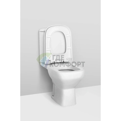 Унитаз-компакт Am.Pm Like C808607SC с микролифтом сиденья - фото 4