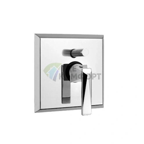 Смеситель для ванны встраиваемый с переключением на душ Nicolazz Vincent хром (3096CR35) - фото 1