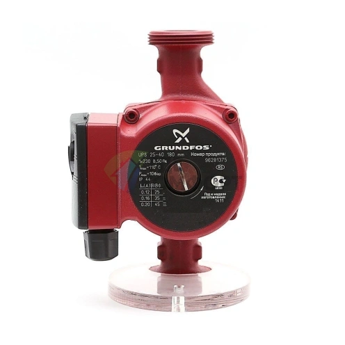 Циркуляционный насос Grundfos UPS 25-40 180 - фото 10