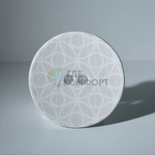 Декоративная пластина Kerasan Deco Geometrie для слива раковины (486074) - фото 1