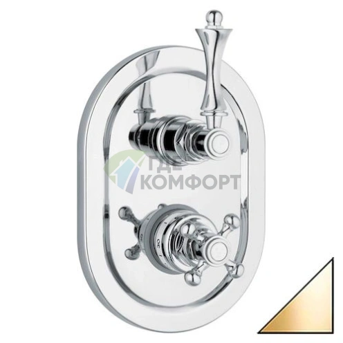 Термостат Cezares Margot VDIM2-T-03/24-Bi со встроенным терморегулятором - фото 1