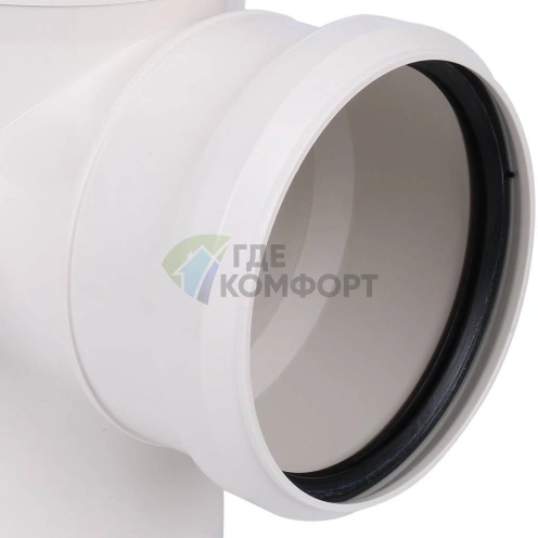 Крестовина двухплоскостная Sinikon КОМФОРТ ПЛЮС D110х110х50х87 левая 512033.k - фото 5