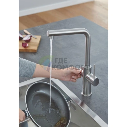 Кухонный смеситель Grohe Red II Duo со встроенным водонагревателем - фото 5