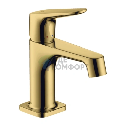 Смеситель для раковины AX Citterio M в полированном золоте (34016990) - фото 1