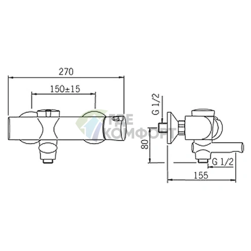 Термостат Oras Eterna 6375U: Идеальный комфорт и безопасность для вашей ванны и душа - фото 9