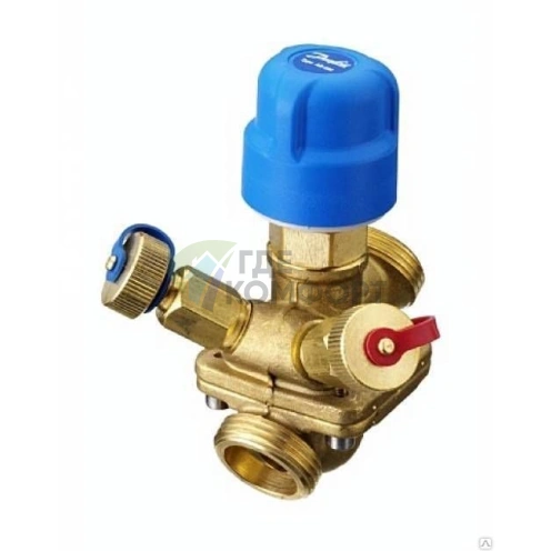 Комбинированный балансировочный клапан с измерительными ниппелями Danfoss AB-QM (Данфосс) - фото 2