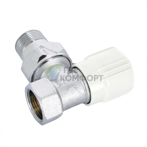 Вентиль регулирующий угловой 3/4, хромированный FAR - фото 2