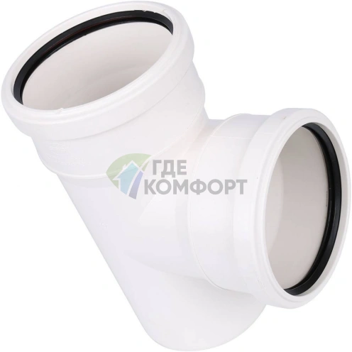 Тройник Sinikon КОМФОРТ ПЛЮС D110x110x87 508029.k - фото 4