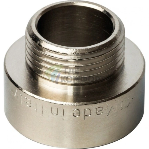Переходник STOUT ВН 1 x 3/4 внутренняя/наружная резьба никелированный - фото 7