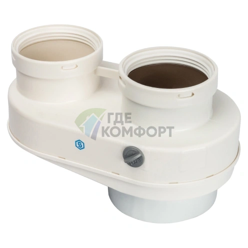 Адаптер Stout DN80/80 для подключения раздельных труб PP-Ryton SCA-8080-210002 - фото 1