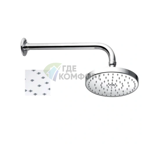 Верхний душ Nicolazzi 30 см с золотым покрытием (5704GO30) - фото 1