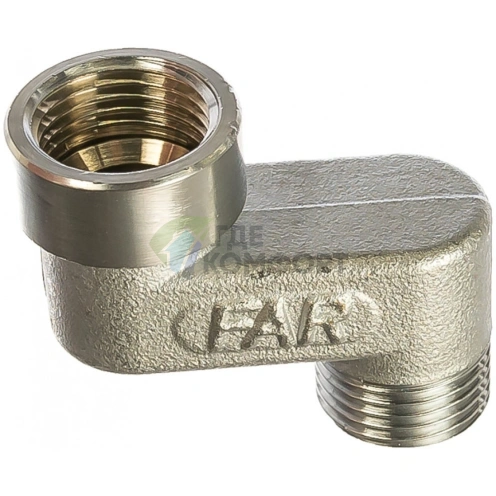 Переходник эксцентрический НР-ВР 1/2x1/2 3 см FAR (ФАР) - фото 2
